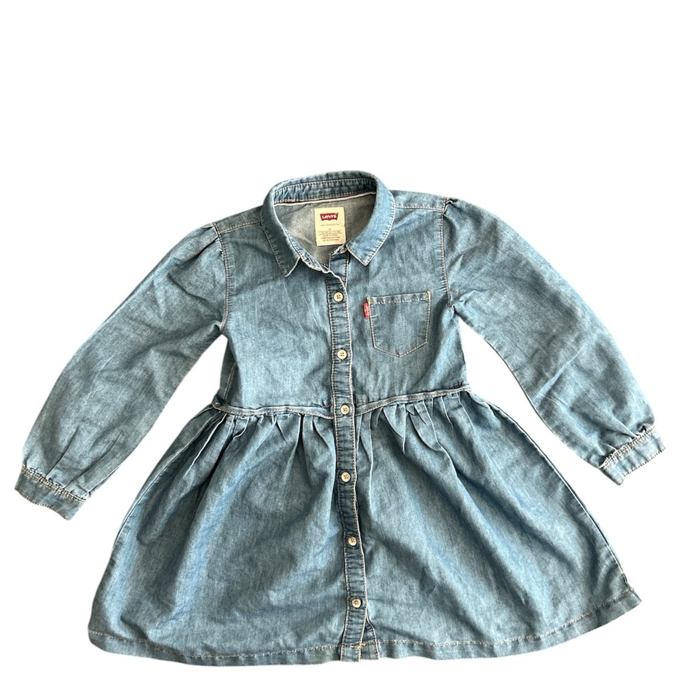 Levi's Blue Denim Tag Detail